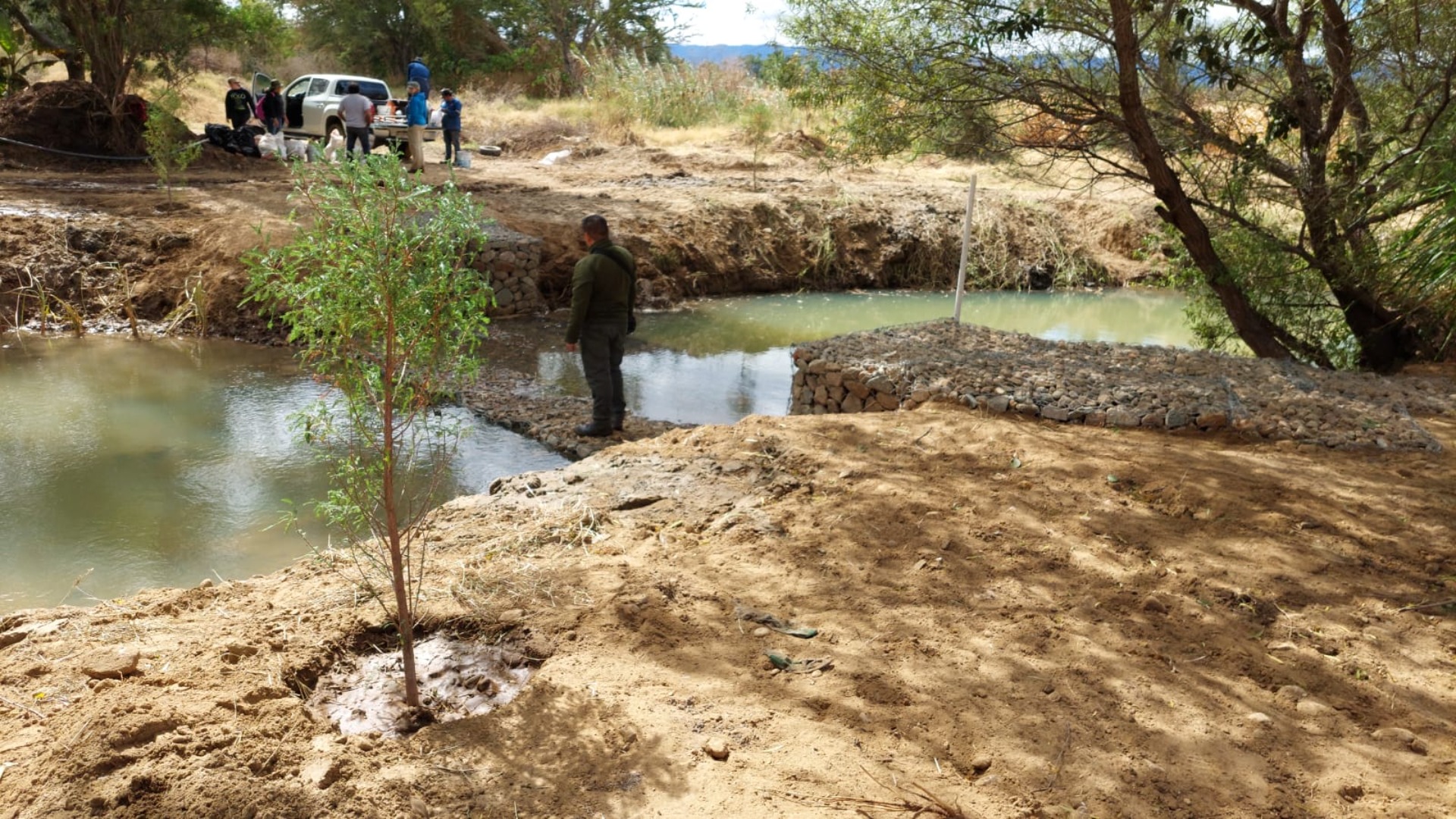 Restauración integral del cauce del río San Lucas con infraestructura verde y gris