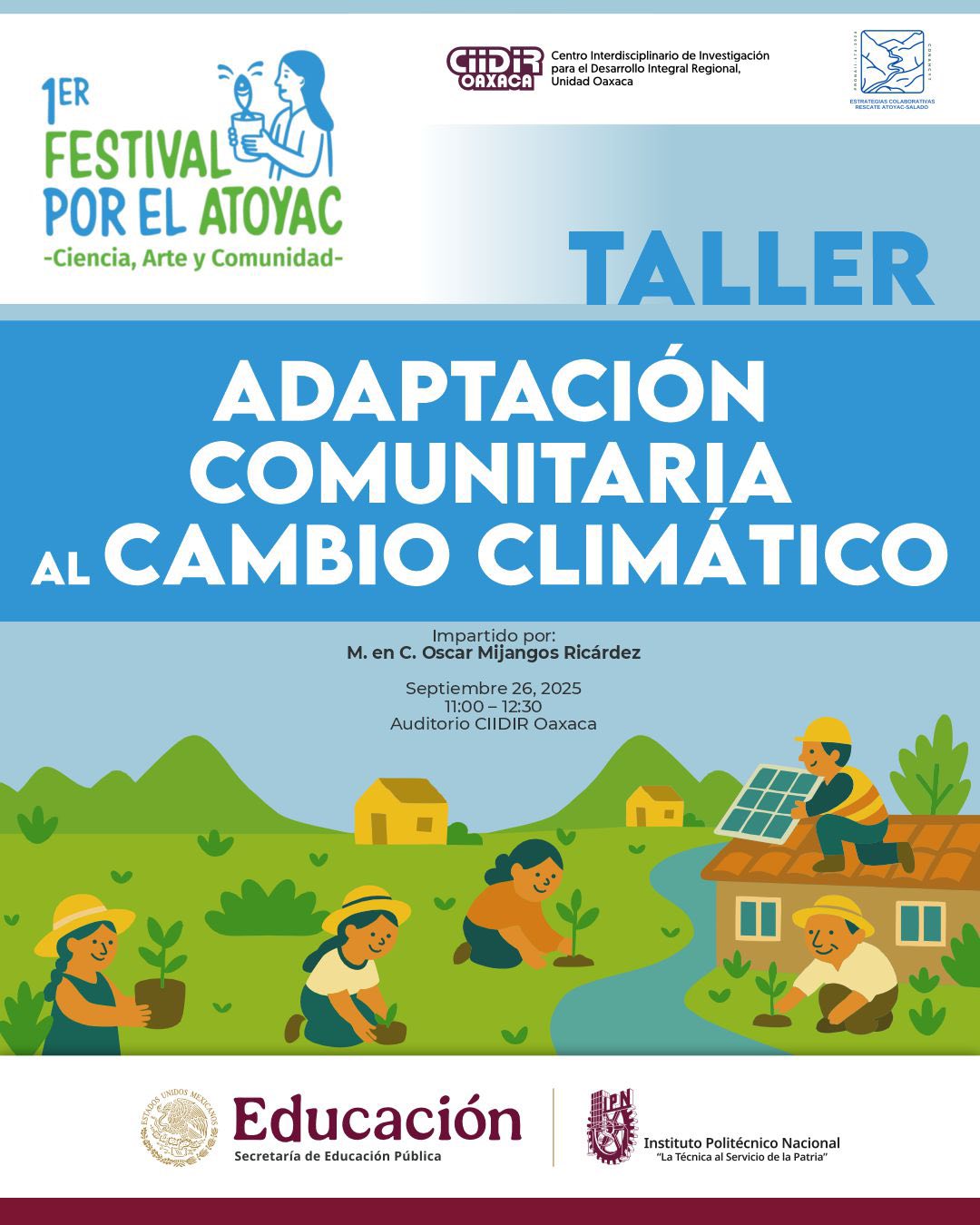 Taller Adaptación comunitaria al cambio climático